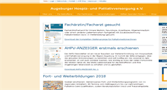 Desktop Screenshot of ahpv.de